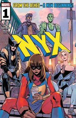 Cover for comic book series called NYX Vol. 2