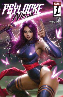 Cover for Psylocke: Ninja issue number 1