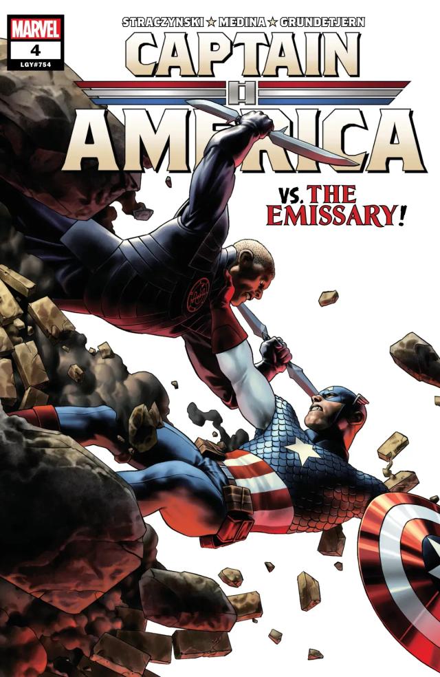 Cover for Captain America issue 4