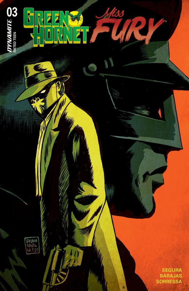 Cover for Green Hornet / Miss Fury issue 3