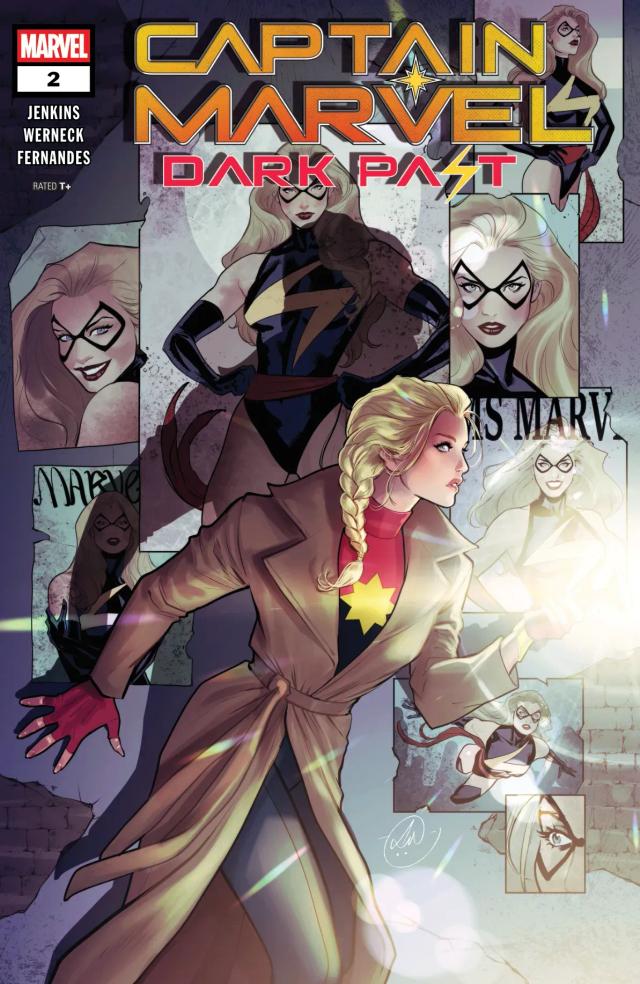 Cover for Captain Marvel: Dark Past issue 2