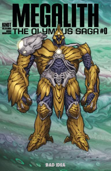 Cover for OLYMPUS SAGA: MEGALITH issue number 0