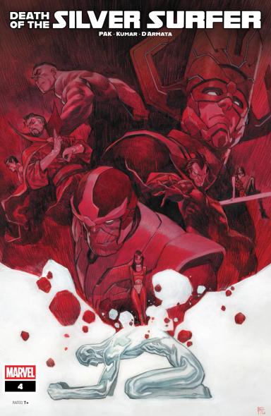 Cover for Death Of The Silver Surfer issue number 4