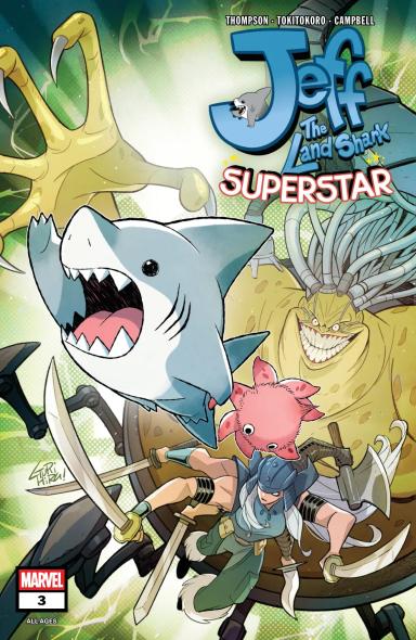 Cover for Jeff The Land Shark: Superstar issue number 3