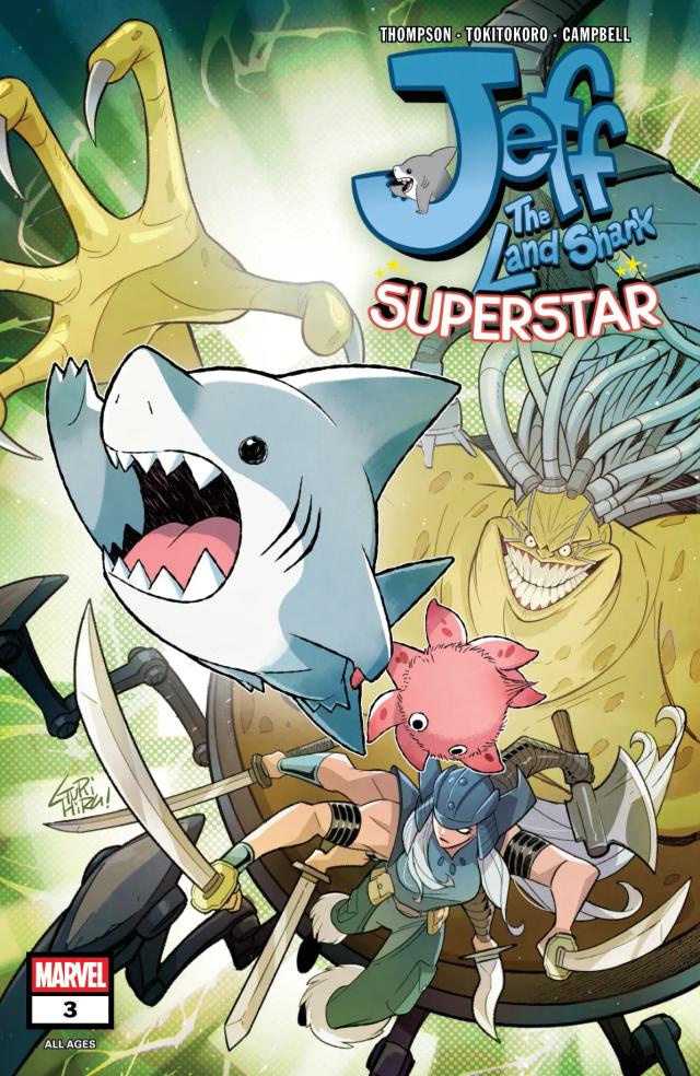 Cover for Jeff The Land Shark: Superstar issue 3