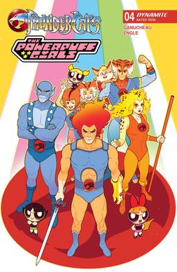 Cover for ThunderCats / Powerpuff Girls issue number 4