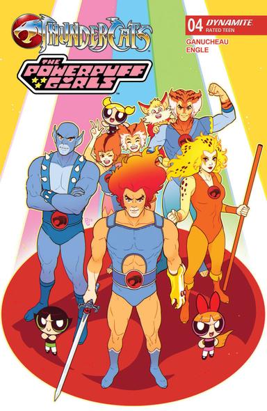 Cover for ThunderCats / Powerpuff Girls issue number 4