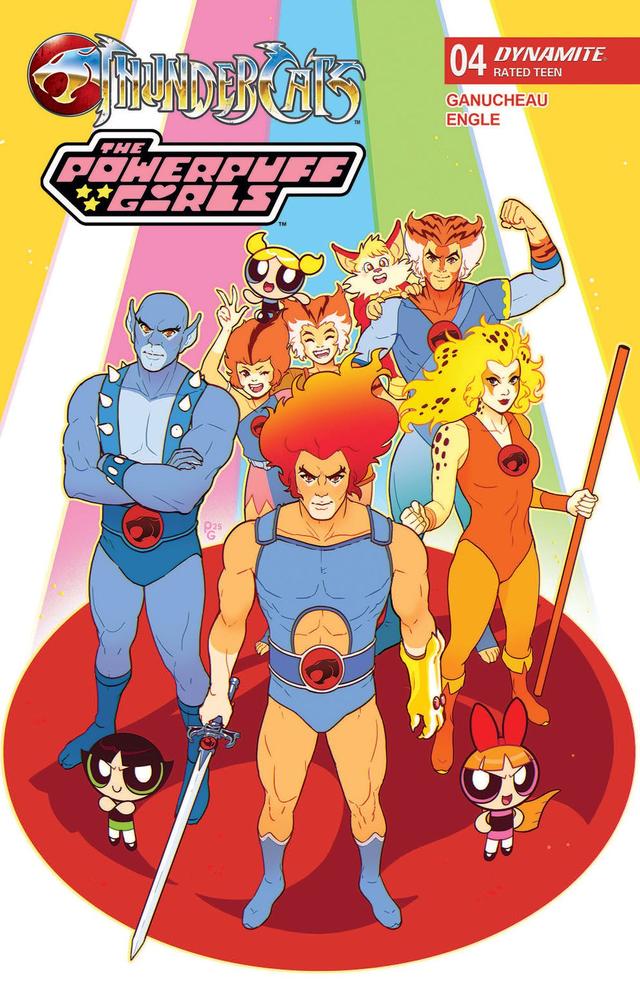 Cover for ThunderCats / Powerpuff Girls issue 4