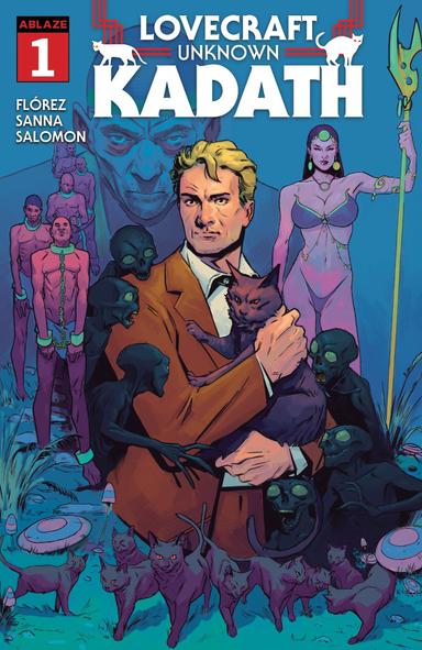 Cover for comic book series called Lovecraft: Unknown Kadath