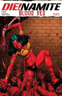 Cover for Die!Namite Blood Red issue number 2