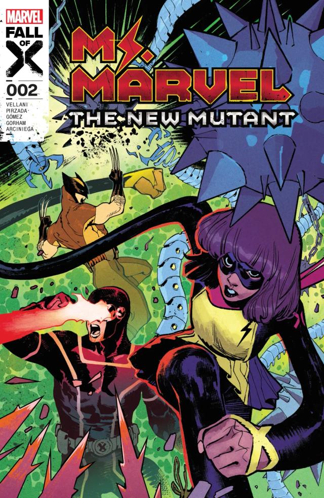 Cover for Ms. Marvel: The New Mutant issue 2