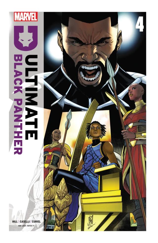 Cover for Ultimate Black Panther issue 4
