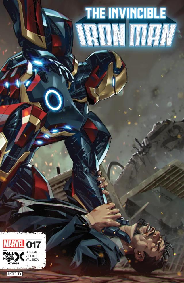 Cover for The Invincible Ironman issue 17