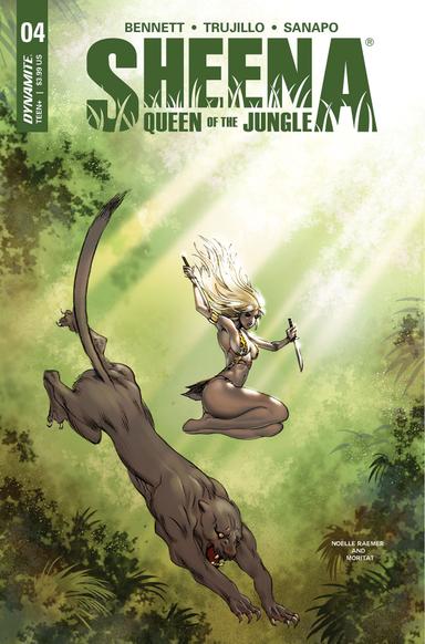 Cover for Sheena: Queen of the Jungle issue number 4