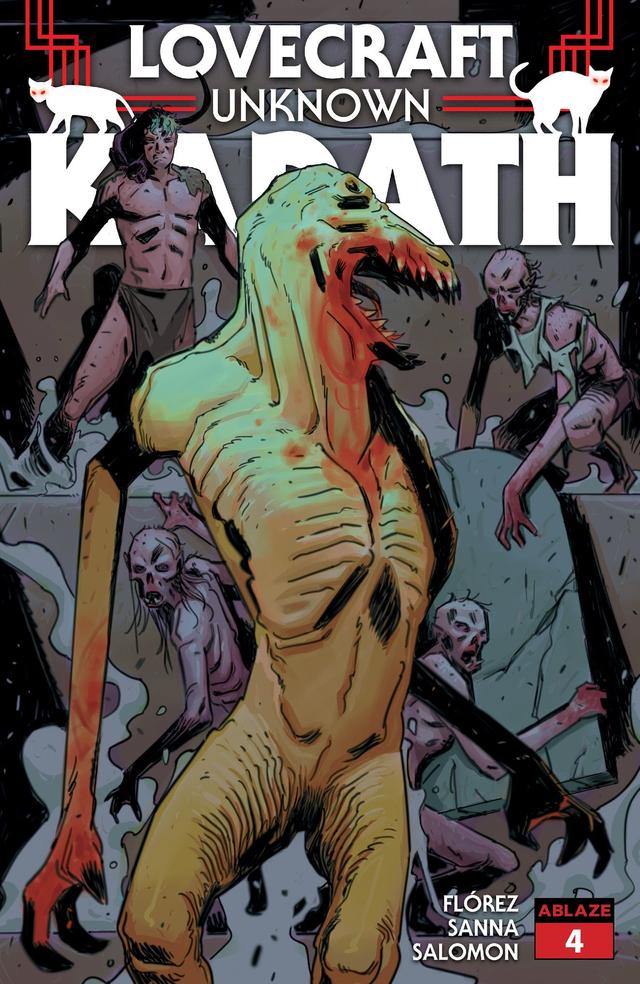 Cover for Lovecraft: Unknown Kadath issue 4