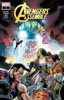 Cover for Avengers Assemble issue number 3