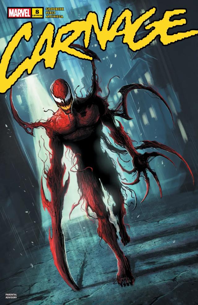 Cover for Carnage issue 8