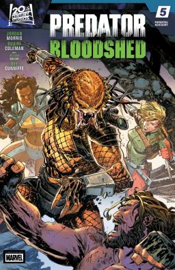 Cover for Predator: Bloodshed issue number 5