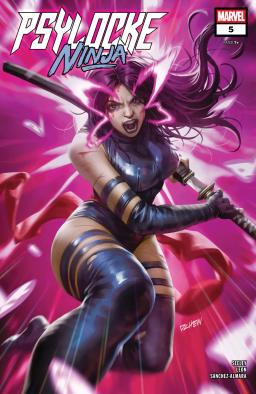 Cover for Psylocke: Ninja issue number 5