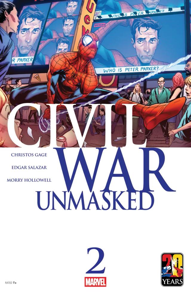 Cover for Civil War: Unmasked issue 2