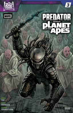 Cover for Predator Vs. The Planet Of The Apes issue number 3