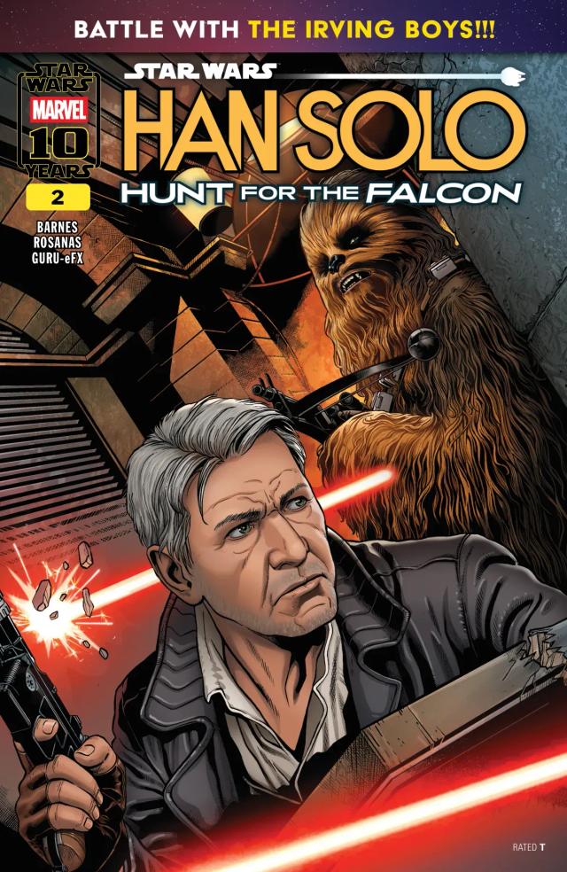 Cover for Star Wars: Han Solo - Hunt For The Falcon issue 2