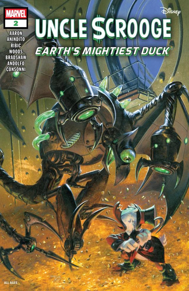 Cover for Uncle Scrooge: Earth's Mightiest Duck issue 2