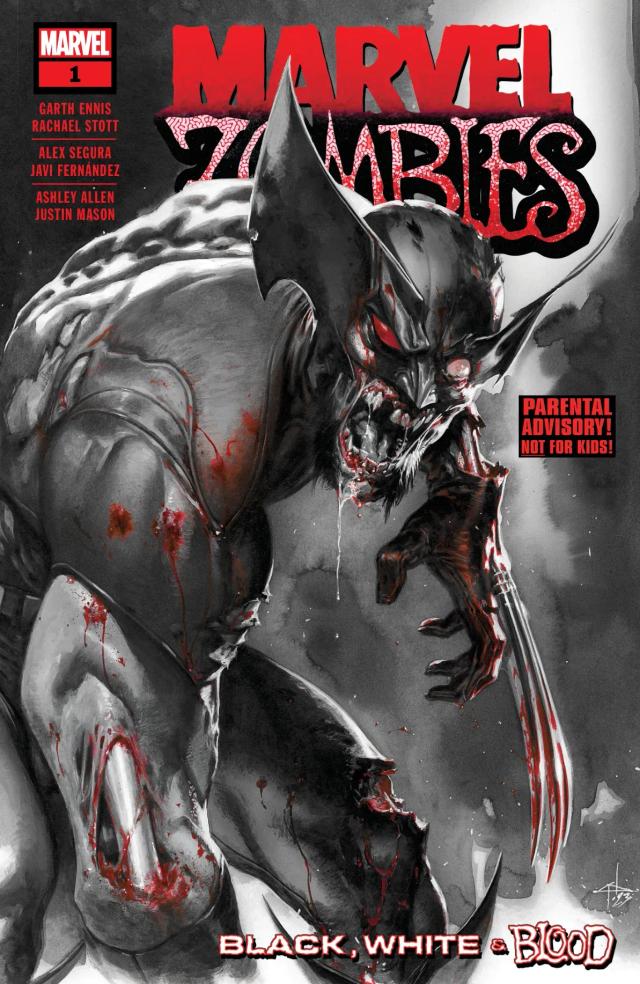 Cover for Marvel Zombies: Black, White & Blood issue 1
