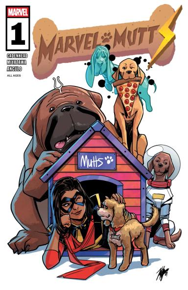 Cover for comic book series called Marvel Mutts
