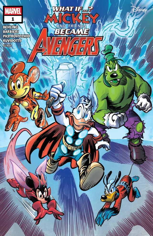 Cover for Marvel & Disney: What If…? Mickey & Friends Became The Avengers issue 1