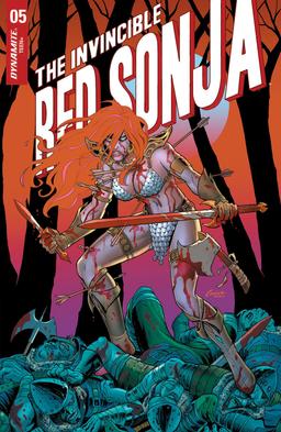 Cover for Invincible Red Sonja issue number 5