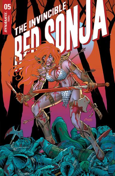 Cover for Invincible Red Sonja issue number 5