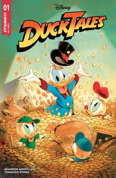Cover for comic book series called DuckTales