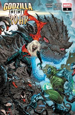 Cover for Godzilla: Infinity Roar issue number 5