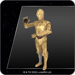 C-3PO collectible in digital form
