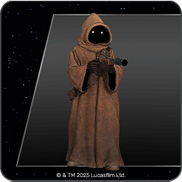 Jawas Star Wars collectible in 3d digital form