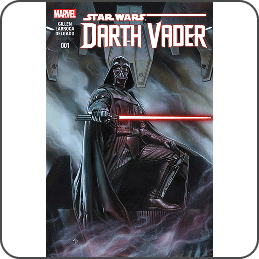 Darth Vader digital comic cover